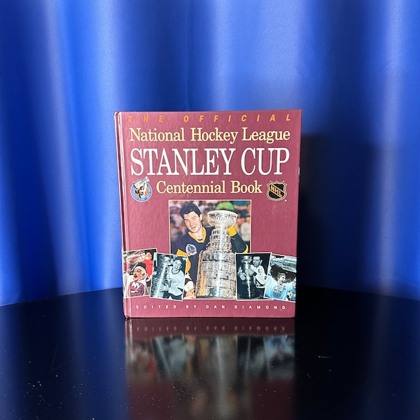 Vintage National Hockey League Stanley Cup Centennial Book - 1992 - Hardcover - 276 Pages
