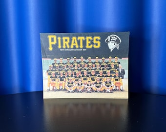1979 Pittsburgh Pirates Official Scorebook - vs. Padres - Scored for Two Innings