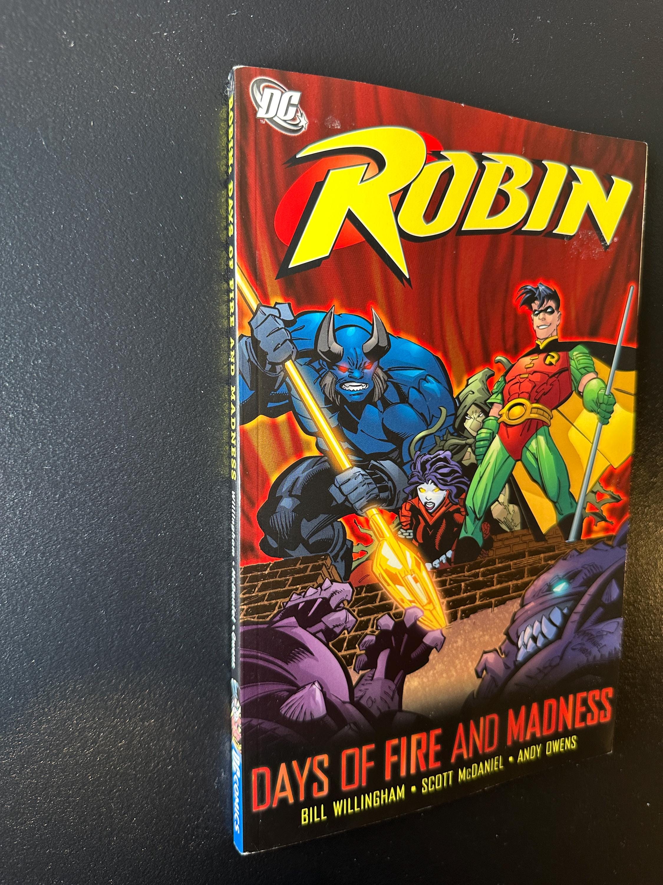 Robin Days Inventions Robin - Days of Fire and Madness - Graphic Novel - 2006 - Minor ...