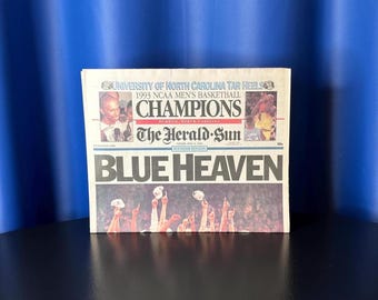 UNC Tar Heels - NCAA Champions Souvenir Edition - 4/06/1993 - The Herald Sun