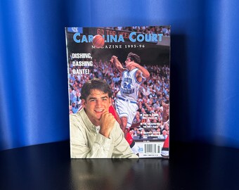 Carolina Court Basketball Magazine 1995-96 - Includes an Article About Jordan