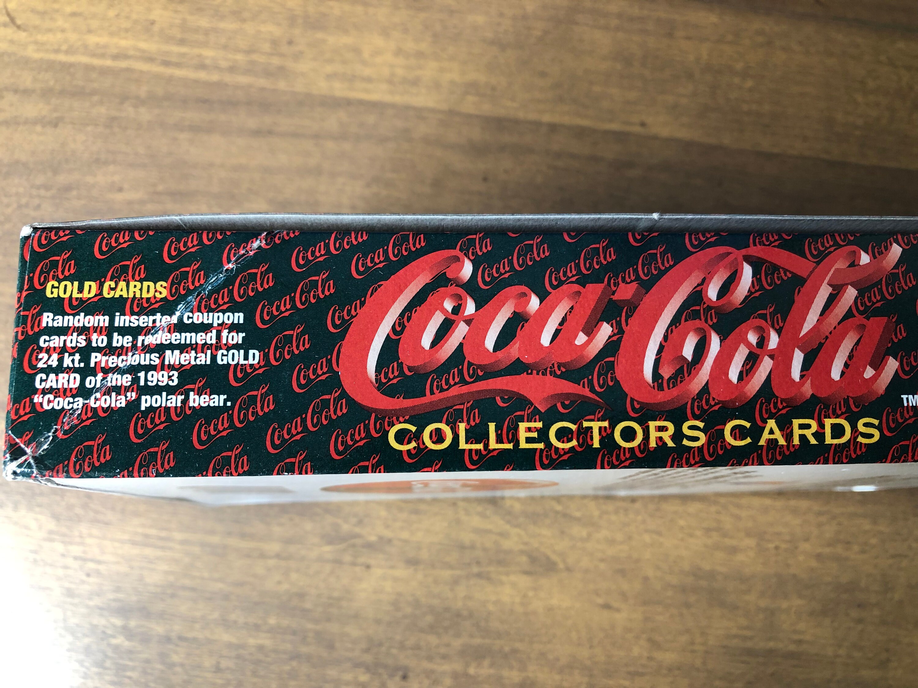 Vintage Cocacola Collectors Cards Box Series 2 1993 Box Includes 36