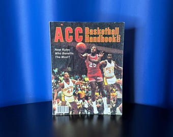 1982-83 ACC Basketball Preview - NC State Eventual Champions, Michael Jordan Freshman Year on UNC - Very Rare!