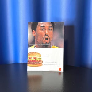 Kobe Bryant, Los Angeles Lakers - McDonald&#39;s - Print Advertisement - 2001