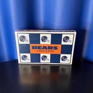 Vintage Chicago Bears Checkers (vs. Green Bay Packers) - 1993