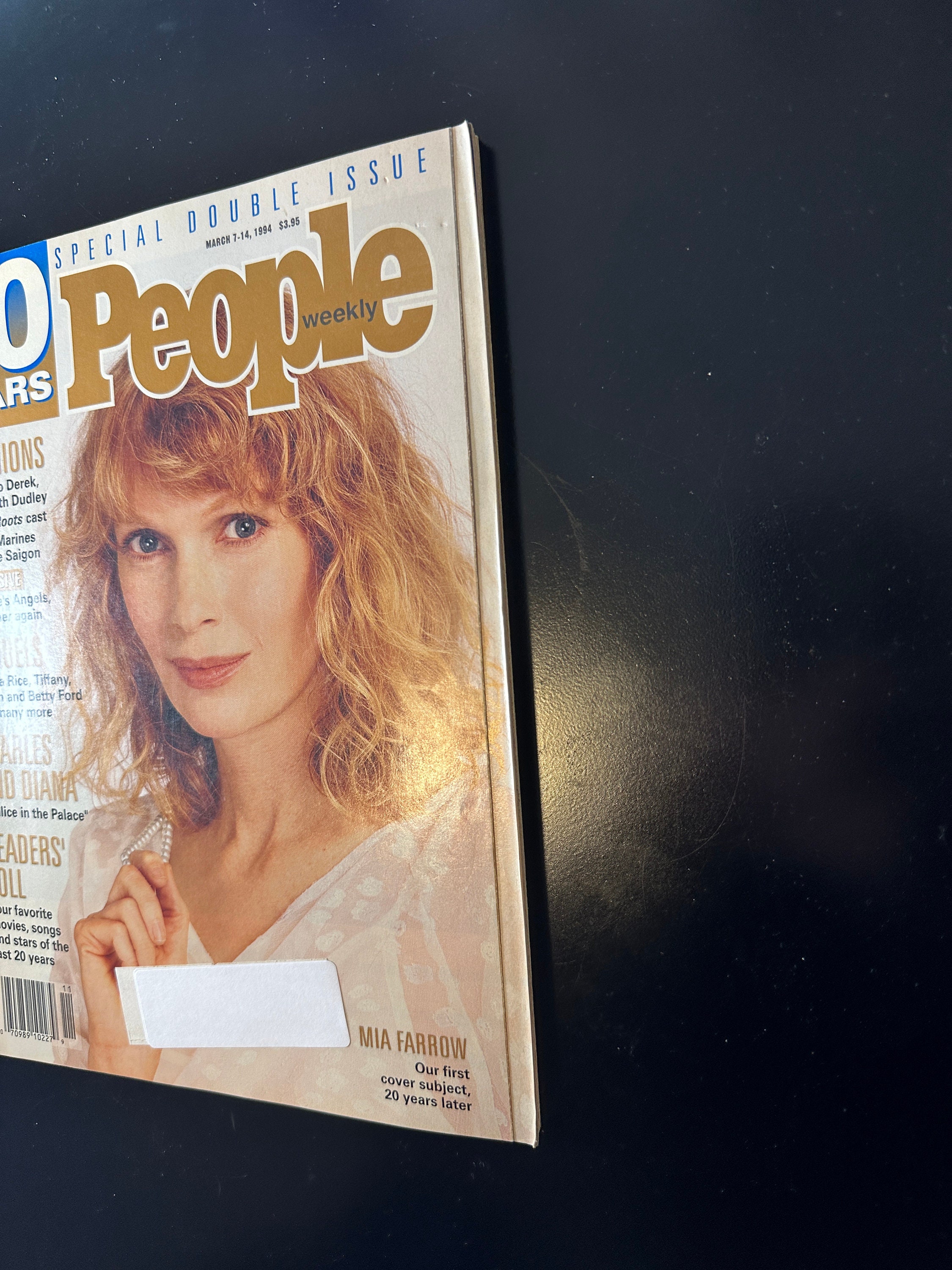 Vintage People Weekly 3/07/94 Double Issue - 20 Years - Mia Farrow, Bo ...
