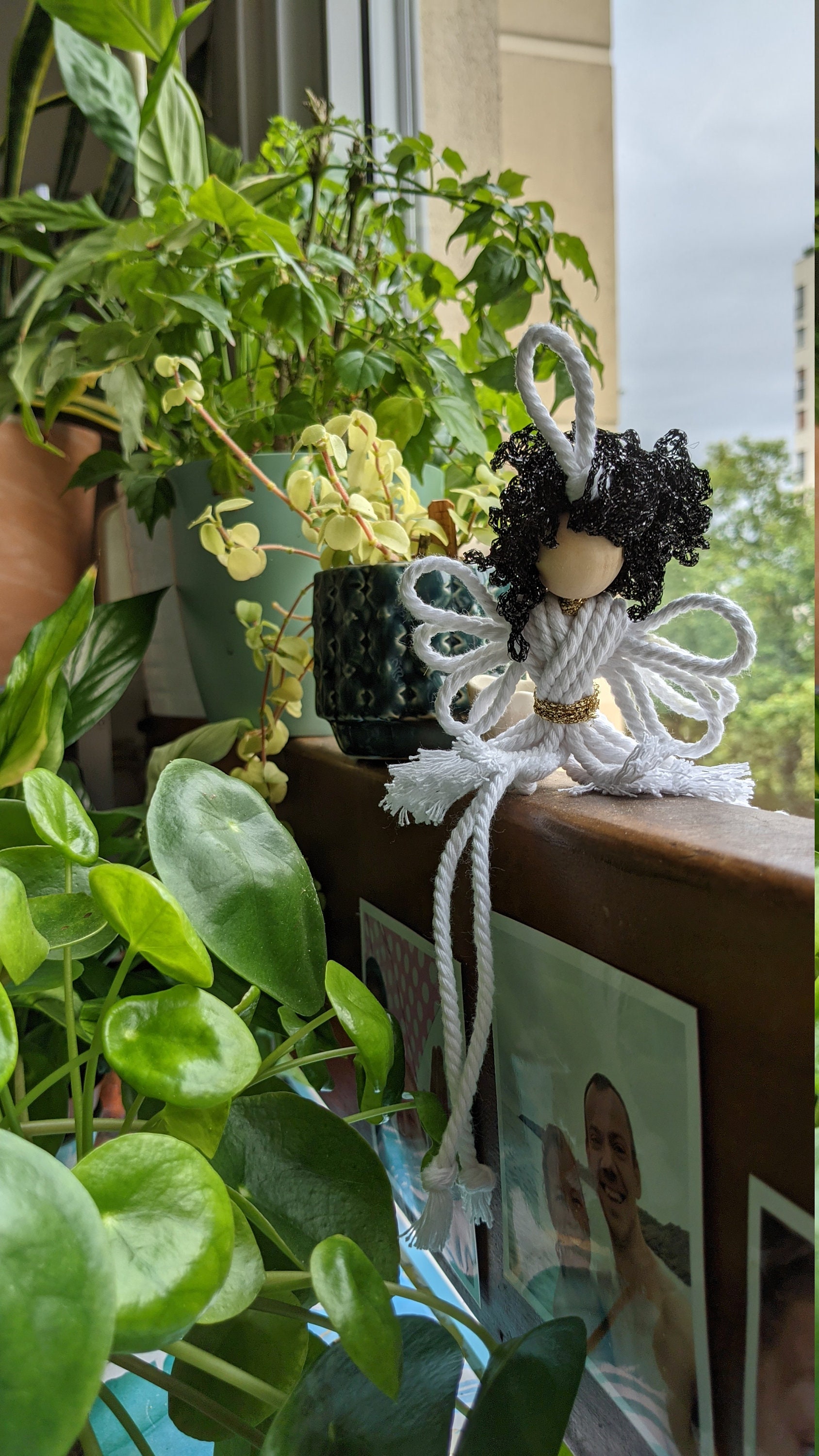 Décoration en Macramé Fée Awena