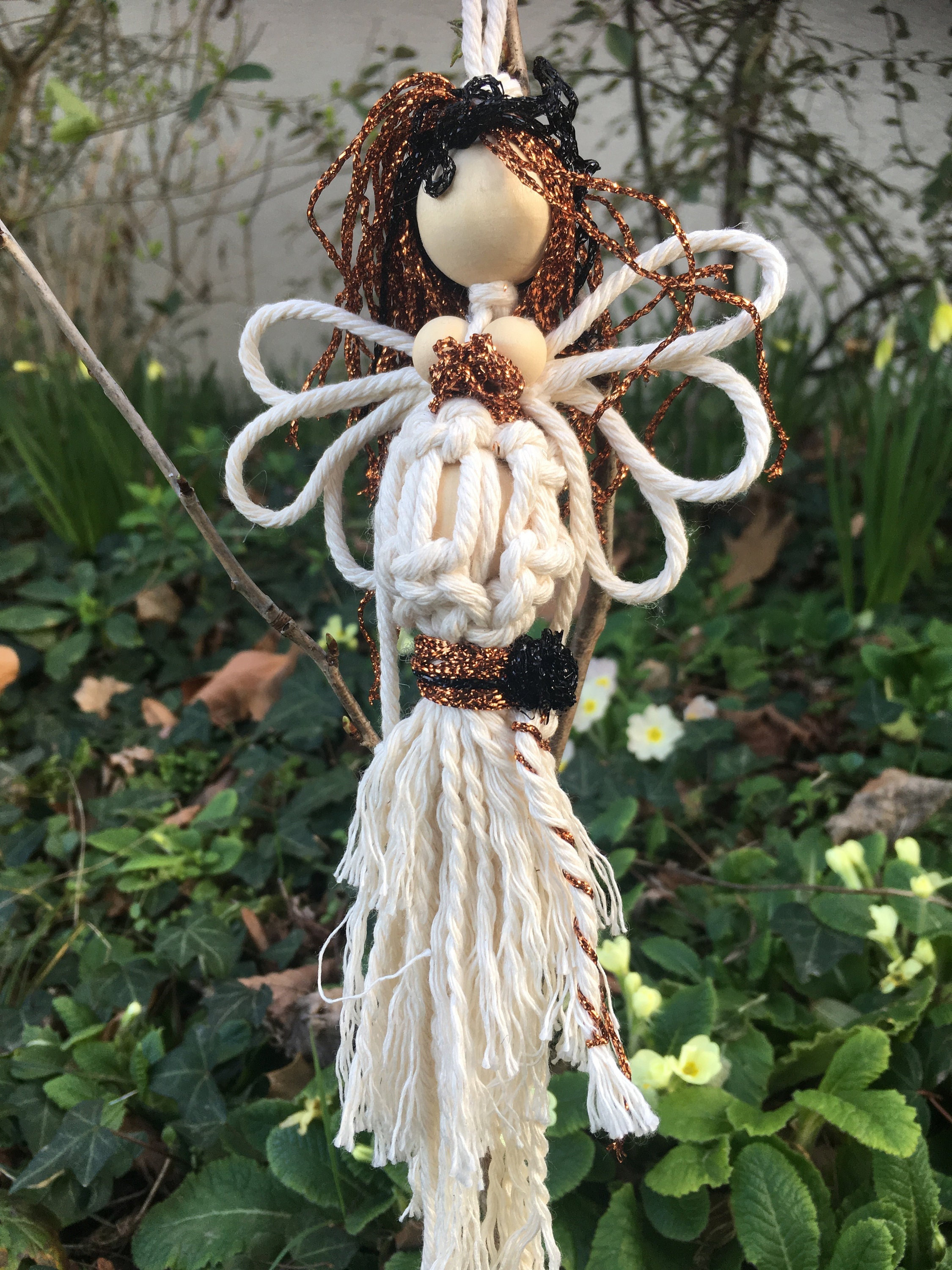 Décoration en Macramé Fée Nashira