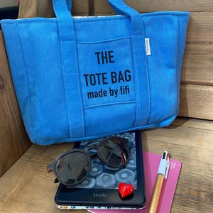 Tapestry Tote Bag: Handmade Book Bag