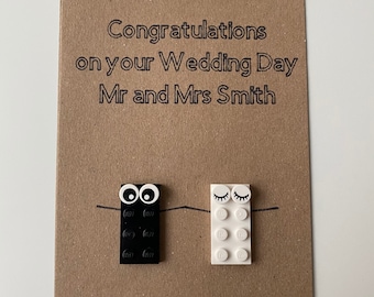 Lego® Wedding Card Etsy UK
