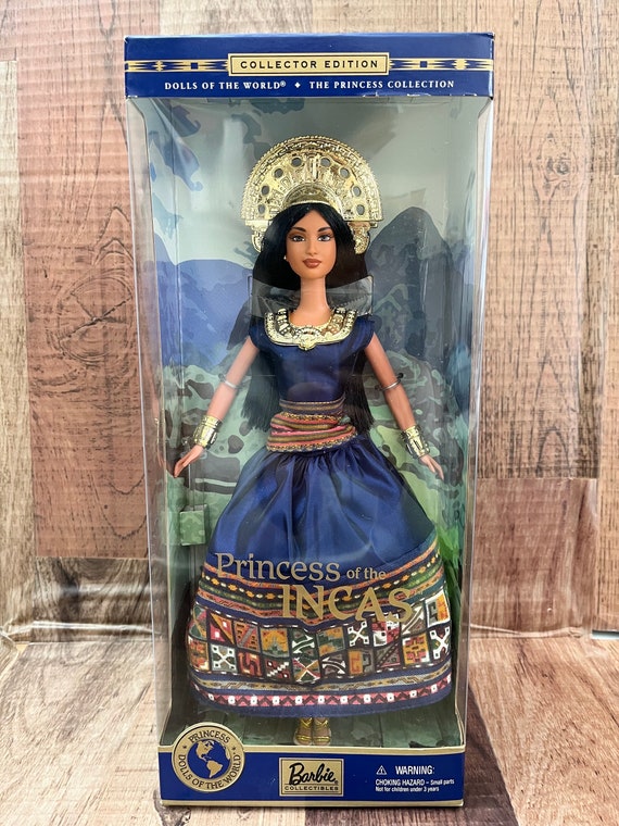 Vintage 2000 Princess of the Incas Dolls of the World Barbie Etsy