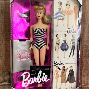 Vintage 1993 Barbie Original 1959 Barbie Doll Special Edition Reproduction 35th Anniversary