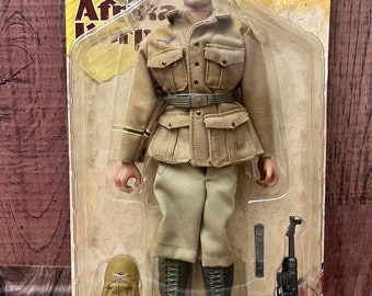 Figurine articulée Afrika Korps allemande Ultimate Soldier WW11 2002 11,5 pouces