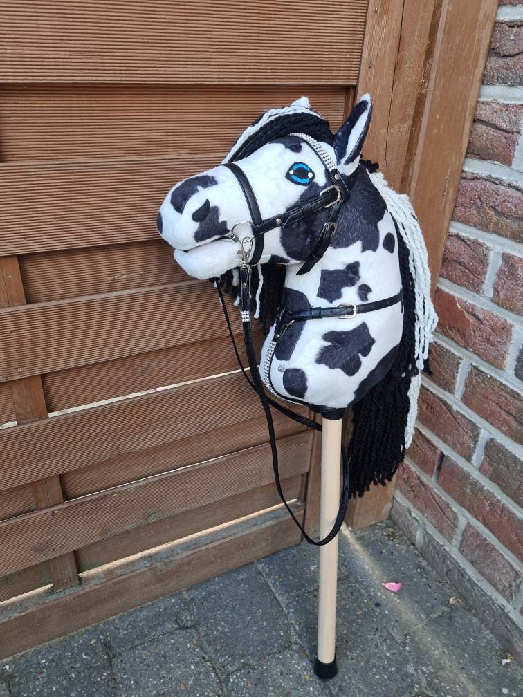 Ensemble bosal équitation perles sable avec rênes