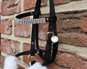 Hobbyhorse merk * Hoofdstelplaatje * 2,5 cm lasergesneden / gegraveerd en gepersonaliseerd * enkel- of dubbelzijdig