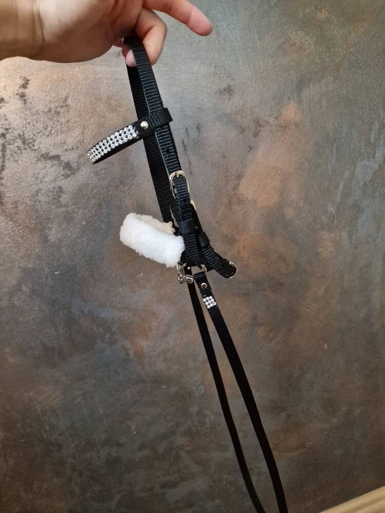 Hobby Horse Trense Hakamore - Zaumzeug Mit Zügeln Für Steckenpferde