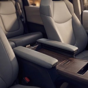 Center Console Cover 2pcs for Toyota Sienna 2021-2026, Custom Fit Armrest Cover Protector