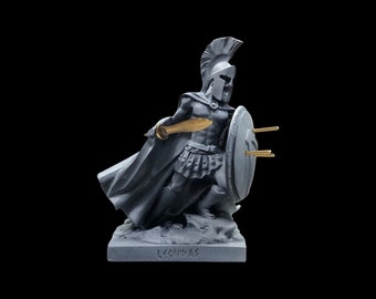 King Leonidas Statue | Spartan Warrior, Ancient Greece (16cm)