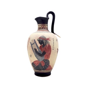 Apollo Aphrodite 25×12cm  | Ceramic Vases | Decor Vases | Greek Vases | Handmade | Museum Replica | Greek Culture | Greek Pottery |