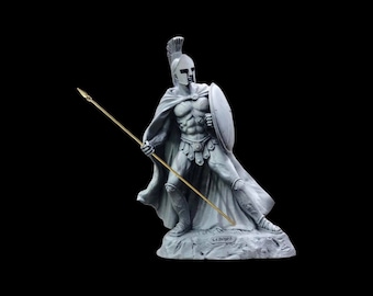 King Leonidas Statue | 30 cm Spartan Warrior of Thermopylae