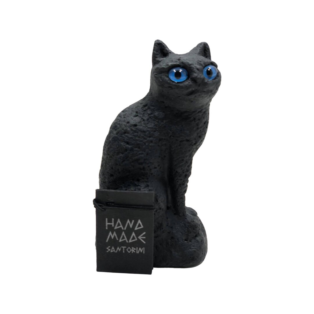 Black Cat Statue 105cm Cat Sculpture Cat Decor Cat Figure Cat Lover