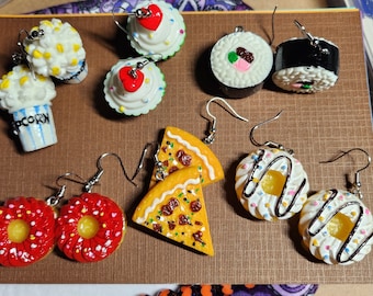 Food earrings