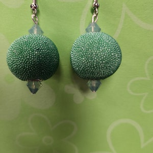 Specialty bead earrings with Swarovski crystals
