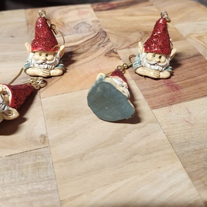 Cute gnome earrings