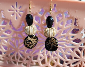 Antique style earrings