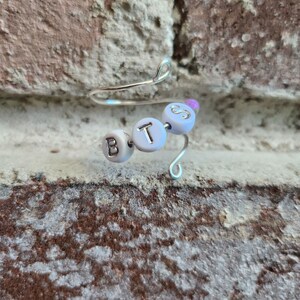 BTS Fidget Ring | Group/Bias Perlen Wire Fidget Ring