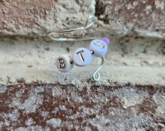 BTS Fidget Ring | Group/Bias Beaded Wire Fidget Ring