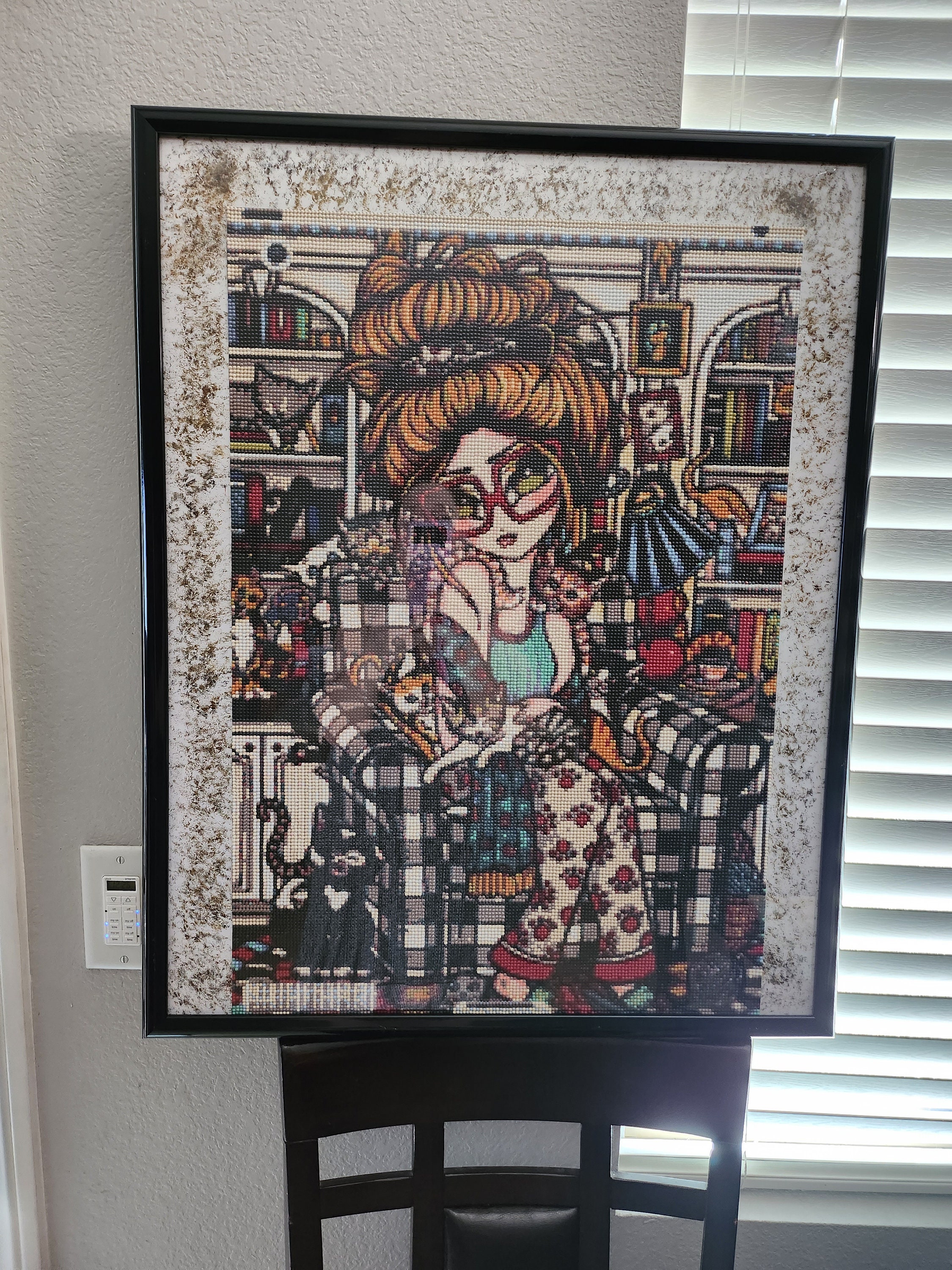 Crazy Cat Lady Diamond Painting Completed Diamond Art - Etsy