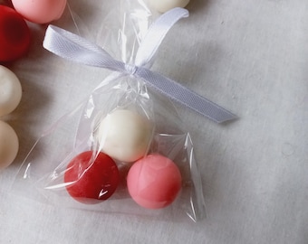 Mini Soap Balls: Scented Party Favors with Essential Oils, 30 pcs.