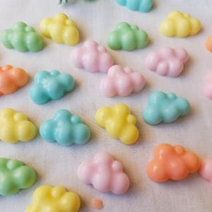 Cloud shape soap favors for baby shower, Baptism favors for guests, Cloud favors for christening gifts, Guest Gift, 50 pcs.