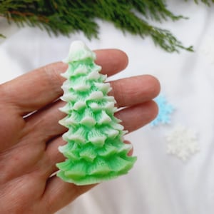 Fir Tree Scented Handmade Soap, Natural Pine Aroma Bar, Holiday gifts for coworkers/staff, Christmas guest gifts,