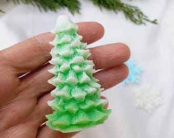 Seife - Dekorativer Tannenbaum Duft Handgemacht: Natürliches Kiefernaroma