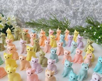 10 mydełek z kotkami: upominki na baby shower i przyjęcia urodzinowe