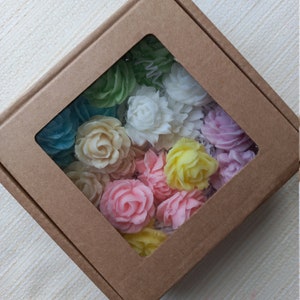 150 mini saponette a forma di fiore, sapone sfuso, sapone per gli ospiti, regalo di nozze per il Ringraziamento, sapone per bambini, festa per bambini,