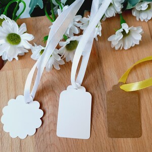 Cardboard tags 10 pcs