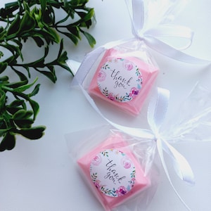 20 pezzi Mini sapone con burro di karité, sapone per matrimoni, addii al nubilato, compleanni, regalo del Ringraziamento, sapone per gli ospiti, profumato, viso, sapone per le mani