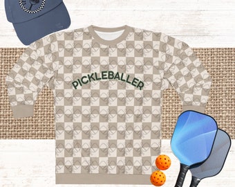 Pickleball Sweatshirt Unisex Crewneck for Pickleball Lover Gift for Pickleball Player Racquetball Player Sweatshirt for Pickleballer Shirt