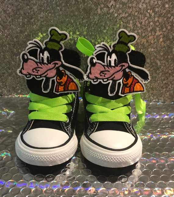 INSPIRED Goofy High Top Converse Sneakers Schoenen Jongensschoenen Sneakers & Sportschoenen 