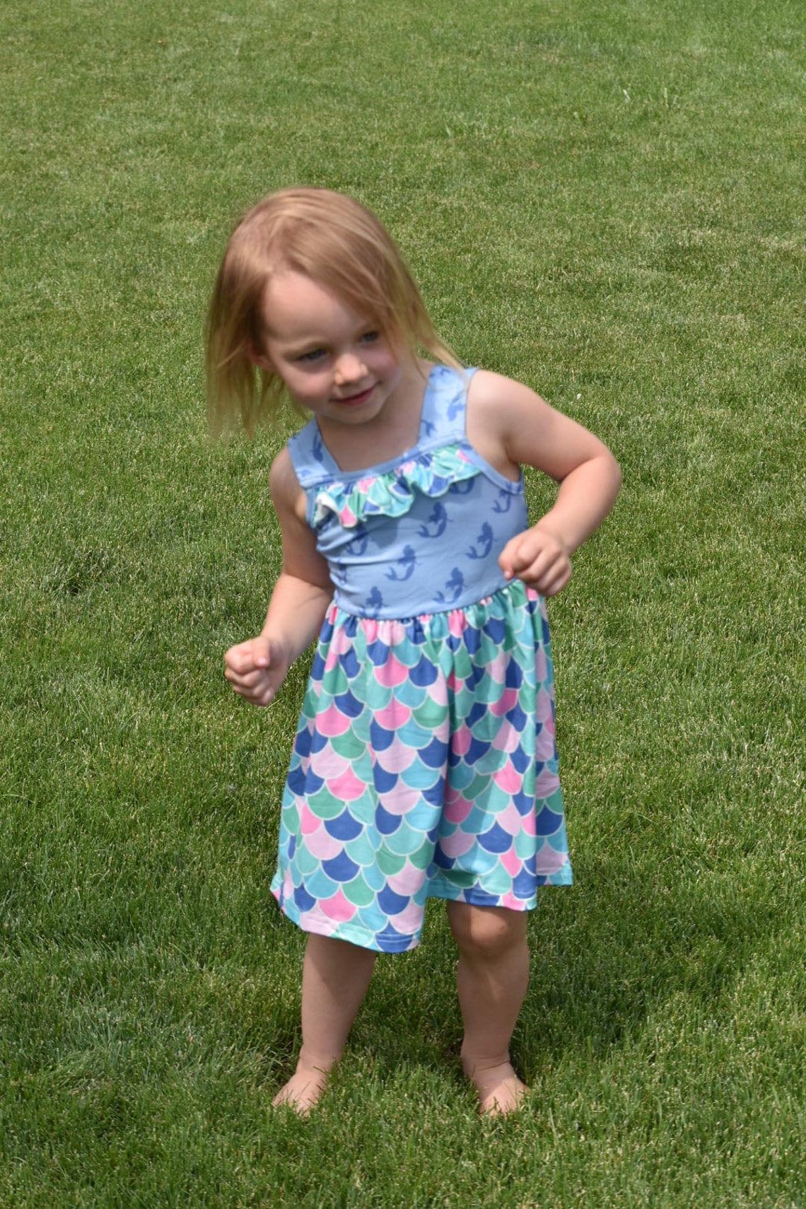 Pete Lucy Mermaid Tales Kleid Etsy Pete Lucy Mermaid Tales Kleid Etsy