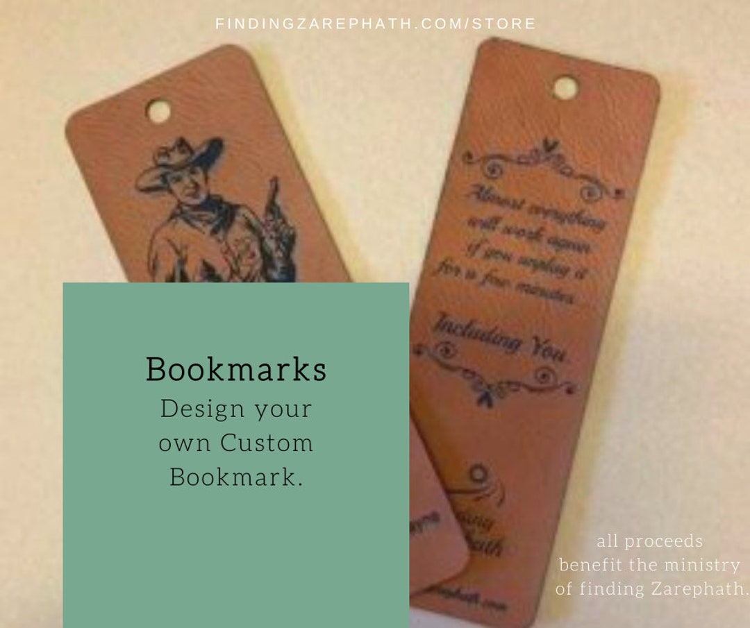 Custom Bookmarks Etsy
