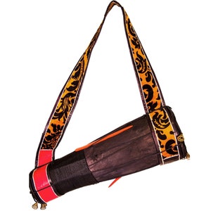 Authentic Nigerian Talking Drum Iya-Ilu Bata | Double Sided Bata