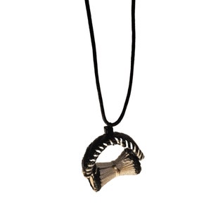 Hand-Made Nigerian Mini Talking Drum and Bata Necklace | Traditional Gifts | Souvenirs | Beautifully Crafted