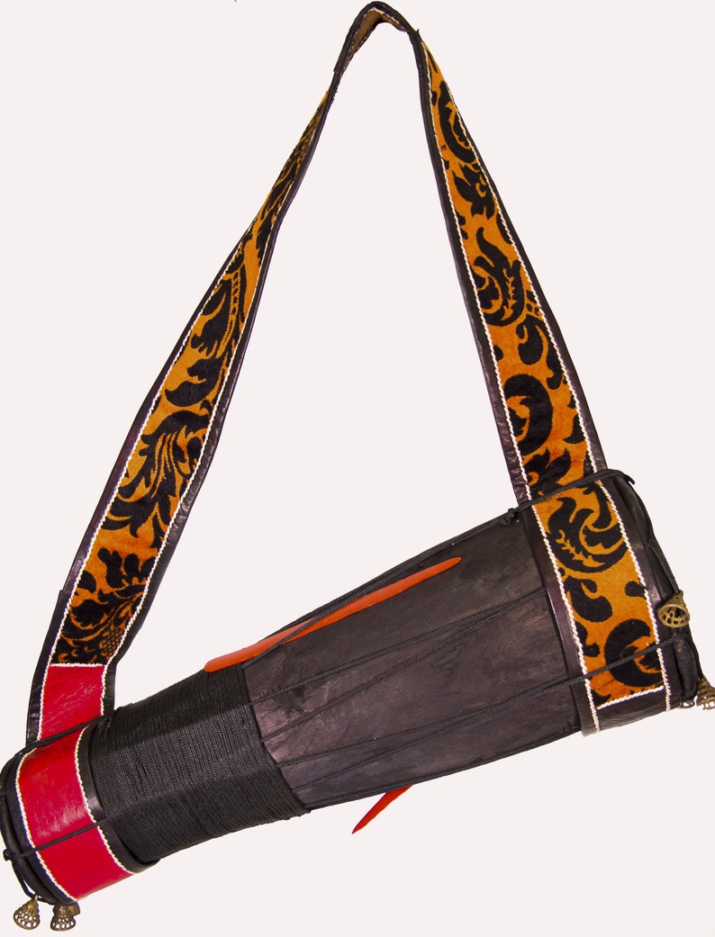 Authentic Nigerian Talking Drum Iyailu Bata Double Sided Etsy