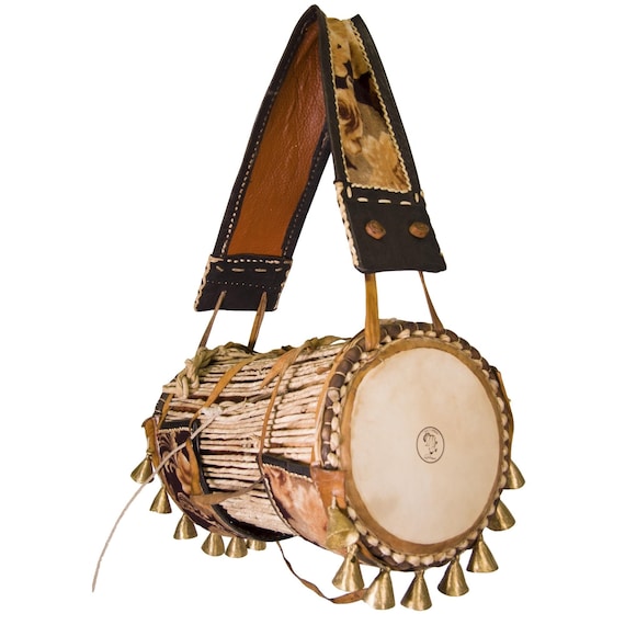 Authentic Nigerian Traditional Talking Drum Iya ilu Gangan large