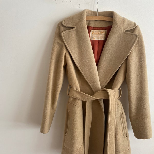 Manteau Duffle Coat En Laine Pendleton - Taille M - Gris - Neuf Avec étiquettes