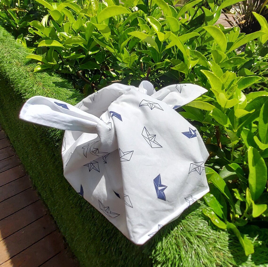 Origami Bento Bag Japanese Lunch Bag Fabric Lunch Box For Etsy